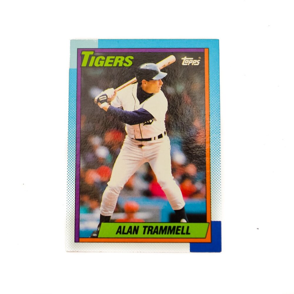 1990 Topps Alan Trammell #440 - Detroit Tigers SS - HOF